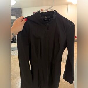New KHY Poplin Long Zip Up Mini Dress